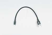USB кабель зарядки для iPhone - Apple Lightning / черный