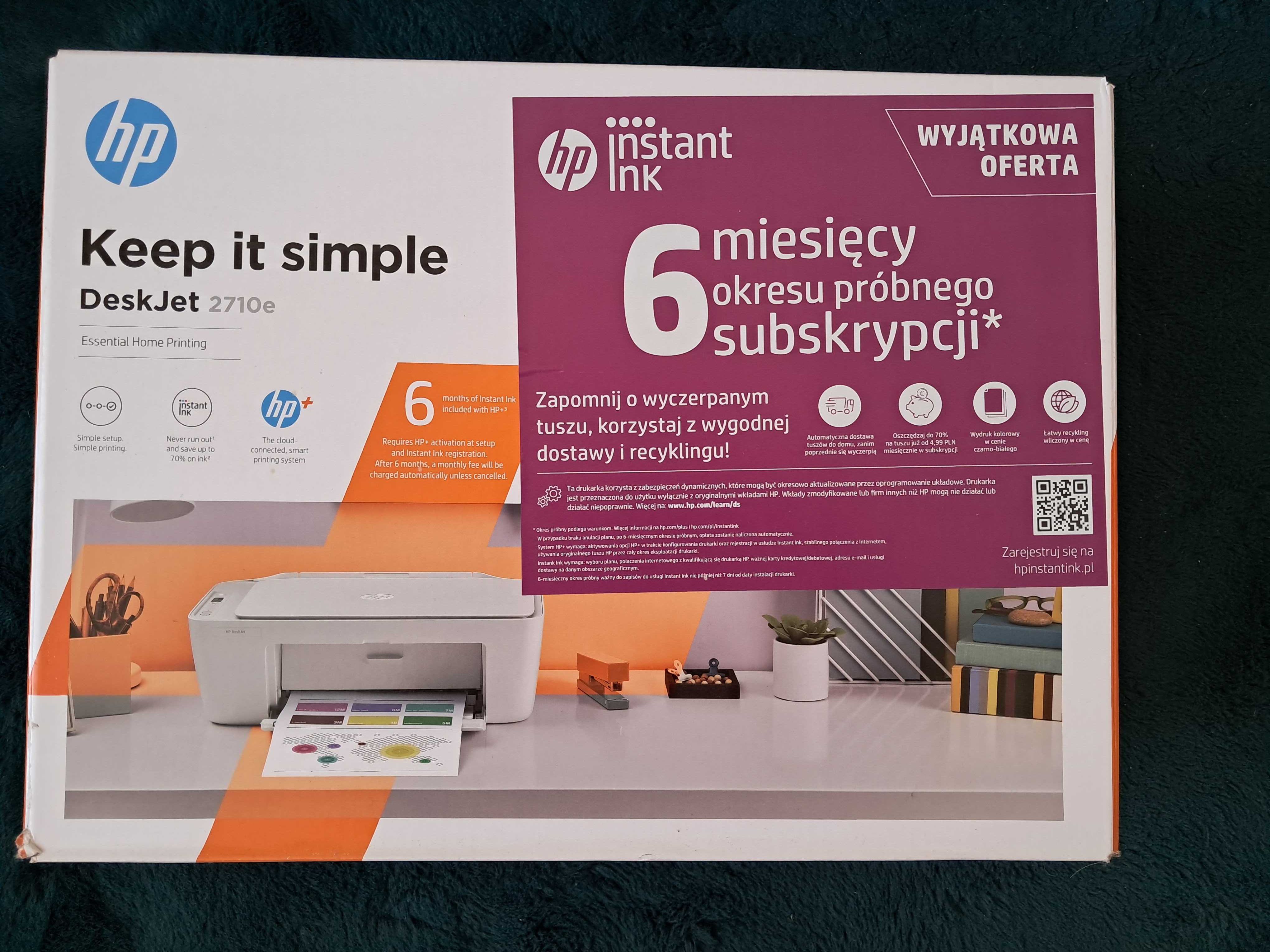 Urządzenie wielofunkcyjne HP DeskJet 2710e
