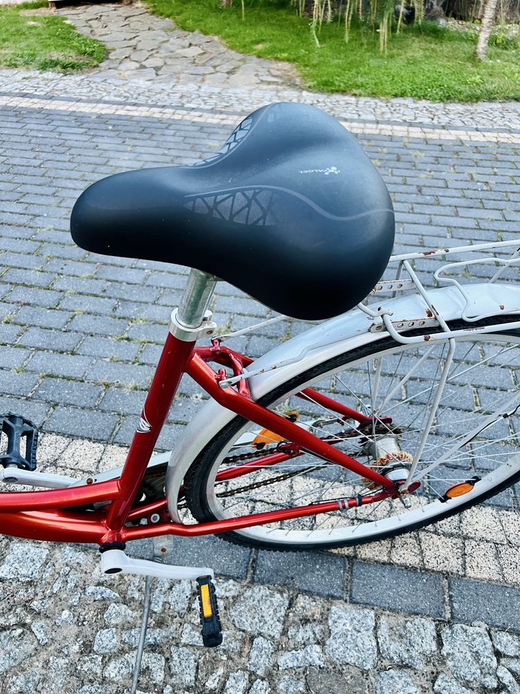 Rower BlackShox z koszyczkiem