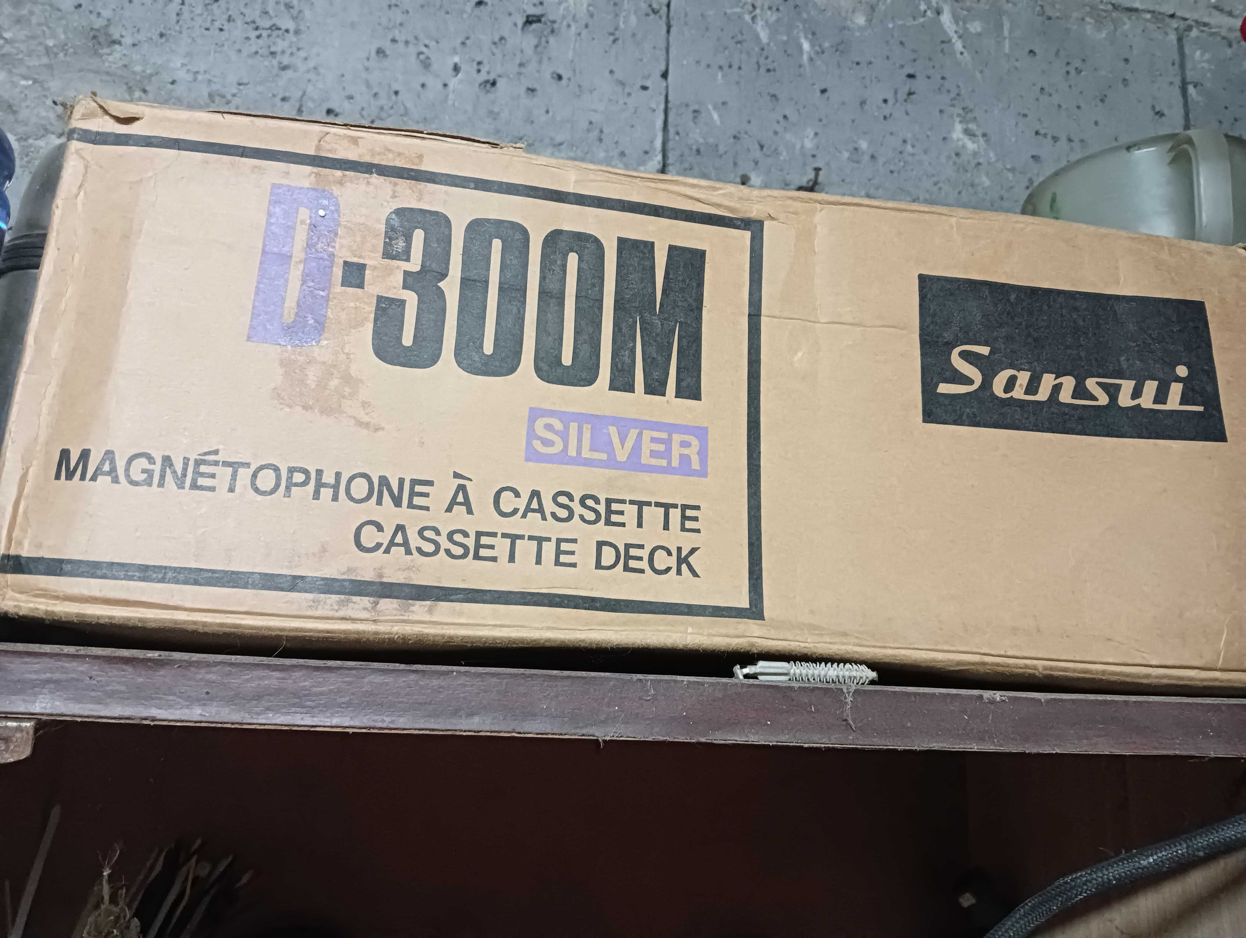 magnetofon sansui d-300m dla kolekcjonera