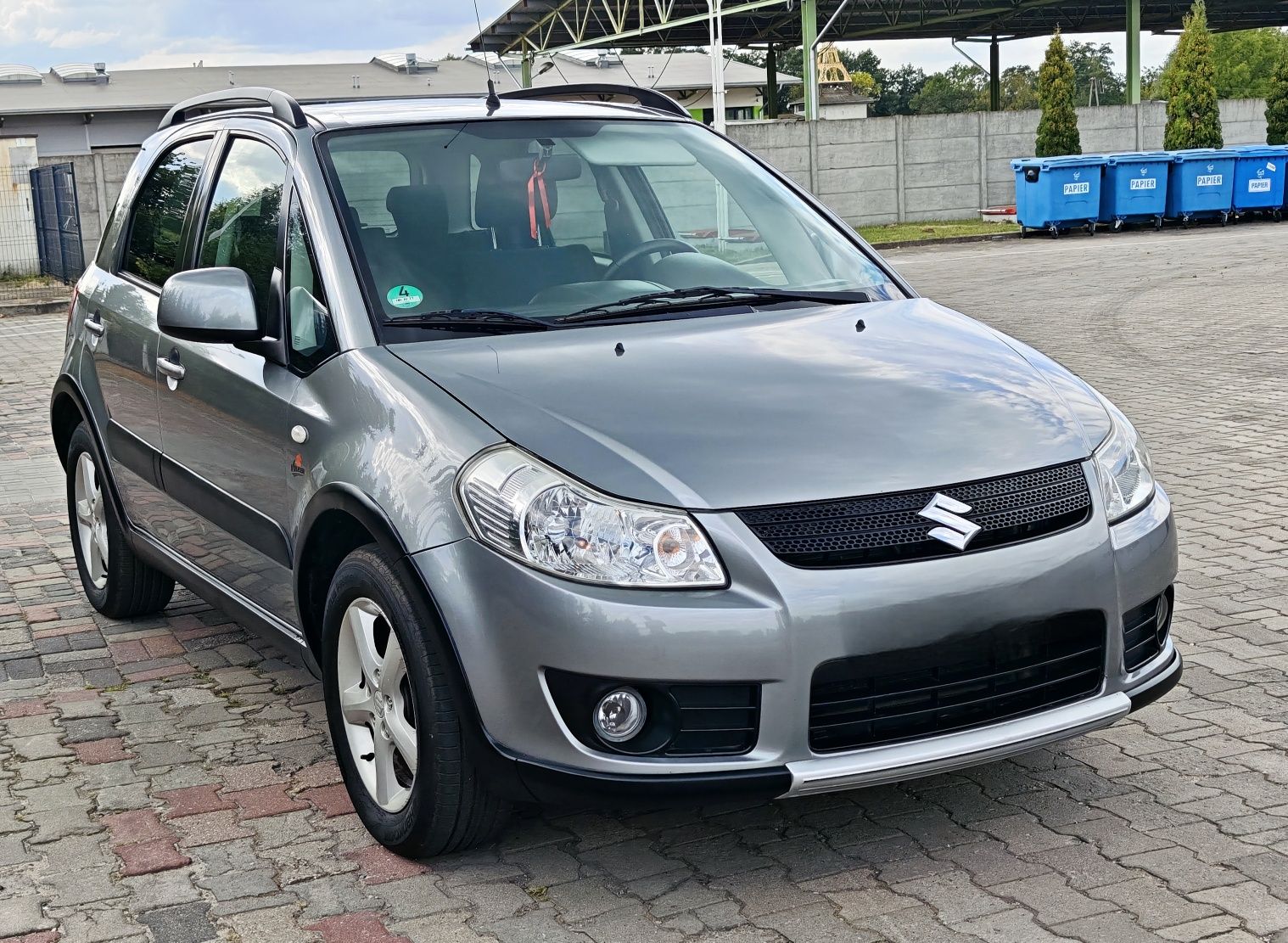 Suzuki SX4 1.6 Benzyna 107 KM 4x4 2007r 155 tys Nawigacja Climatronic