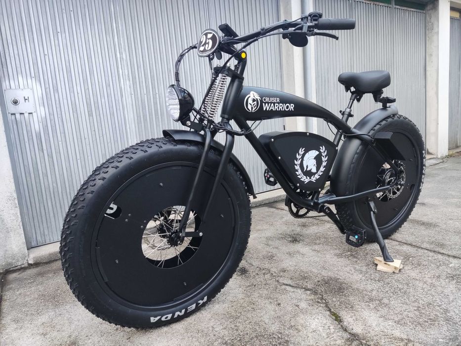 Bicicleta Elétrica Cruiser Retro BoardTrack Racer