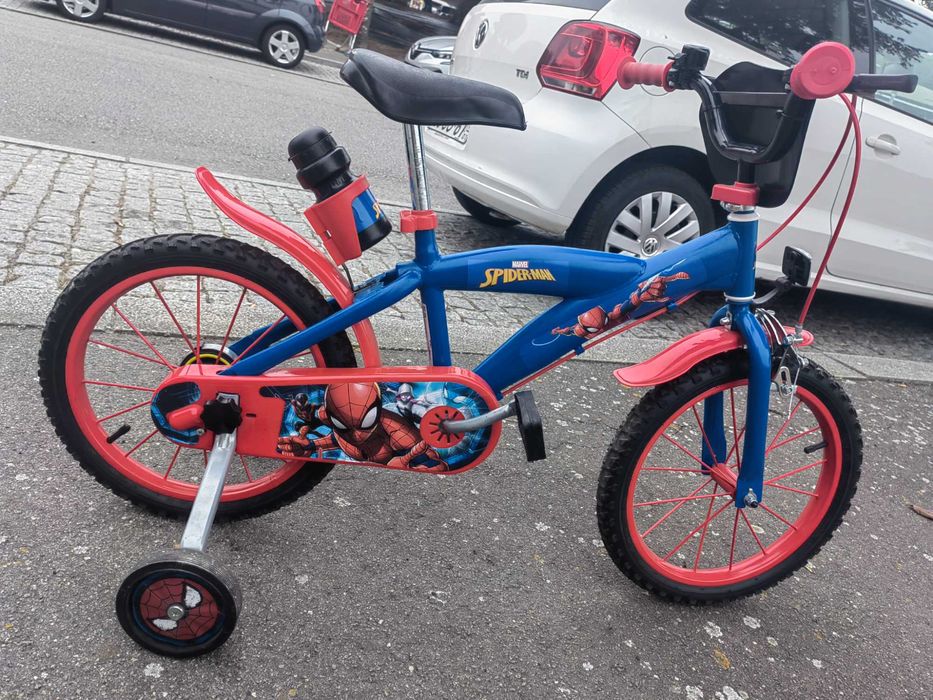 Bicicleta Huffy Spider-Man Roda 14