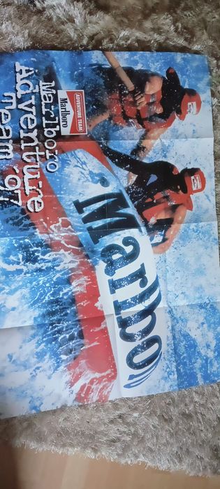 Plakat Marlboro Adventure Team – kolekcjonerski, retro, vintage PRL