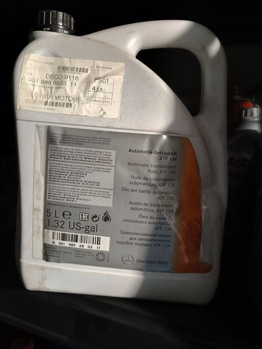 Oryginalny Olej skrzyni automat Mercedes ATF134 236,14 6L ATF 134