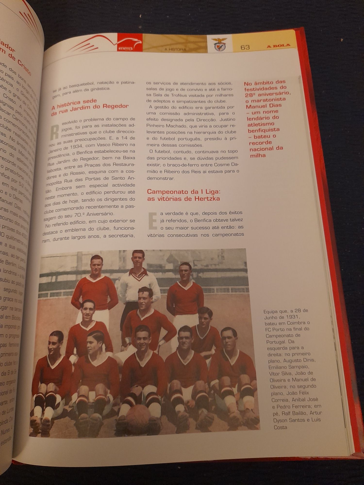 Sport Lisboa e Benfica 100 gloriosos anos