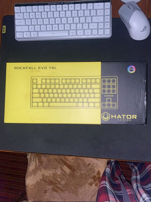 Ігрова клавіатура HATOR ROCKFALL EVO TKL