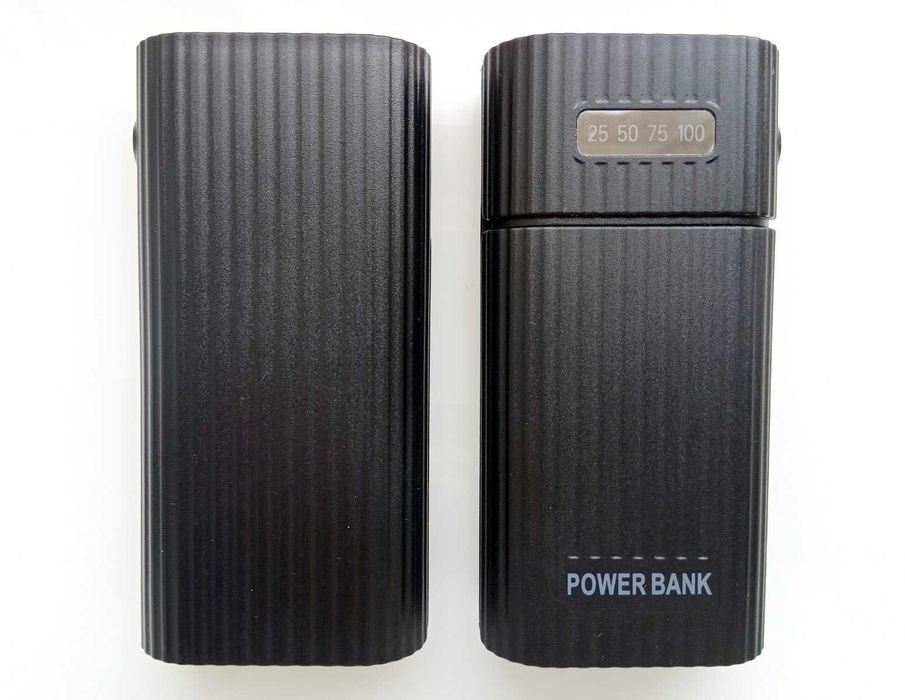 Корпуса для повербанков без сварки под АКБ 18650 и 21700 с фонариком