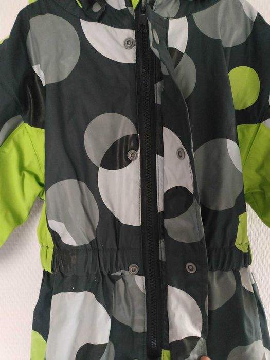 Kombinezon zimowy wodoodporny 68-74 cm 6-9 m odblaski chłopak