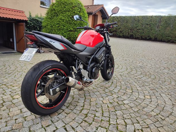 Suzuki SV 650 A2 "pełna moc"