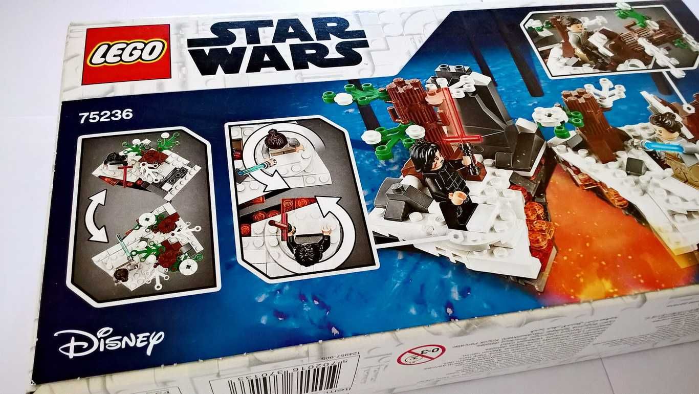 Lego Star Wars 75236 Duel on Starkiller Base selado