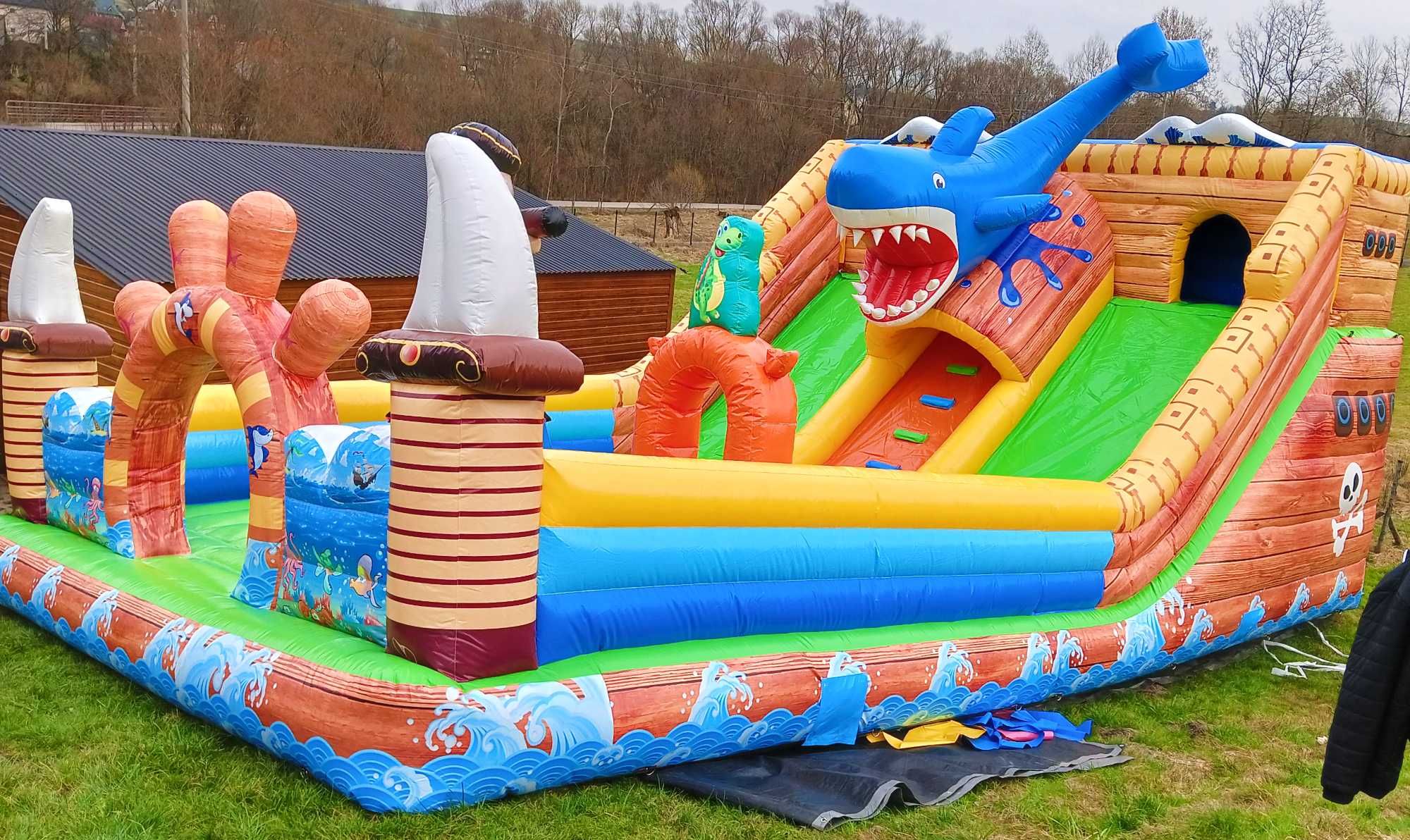 Dmuchańce, dmuchaniec,  zjeżdżalnia, zamki, wata cukrowa, popcorn