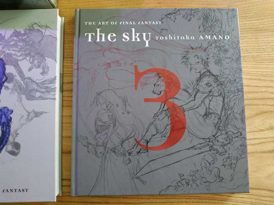 Артбук(Artbook) The Sky: The Art Of Final Fantasy Box Set First Editio