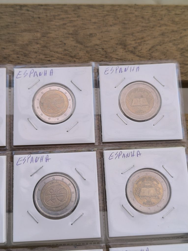 Moedas de 2 euros