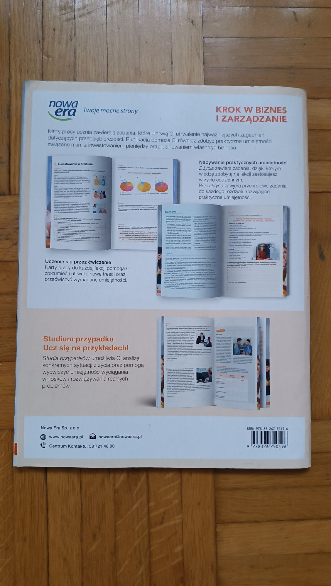 Krok w biznes i zarządzanie 2. Karty pracy