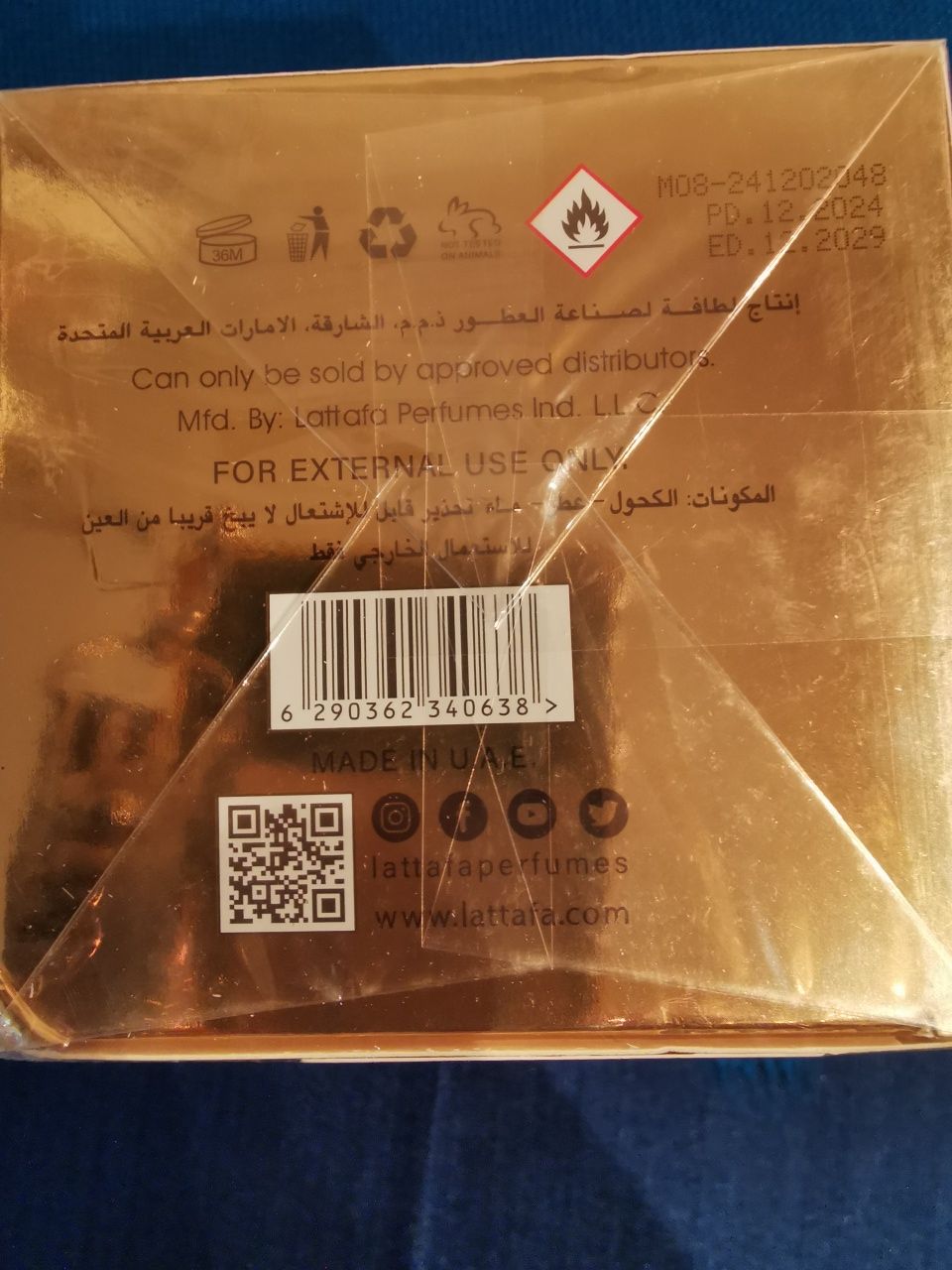 Lattafa Eclaire woda perfumowana unisex 100 ml