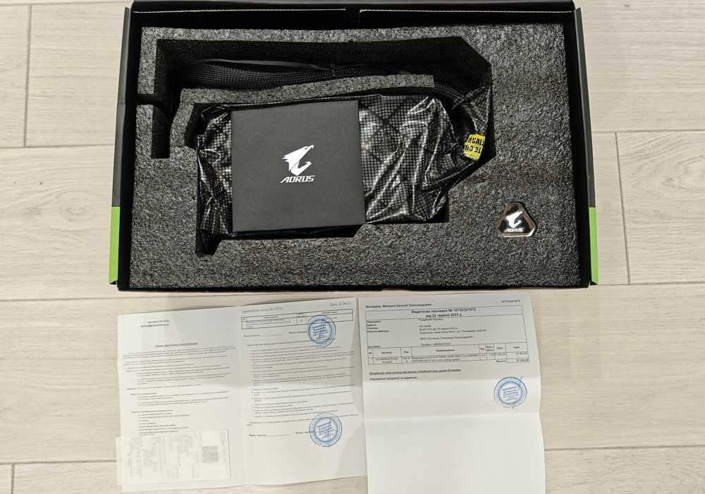 Игровая Видеокарта Gigabyte RTX 4090 Aorus Xtreme Waterforce 24GB AIO