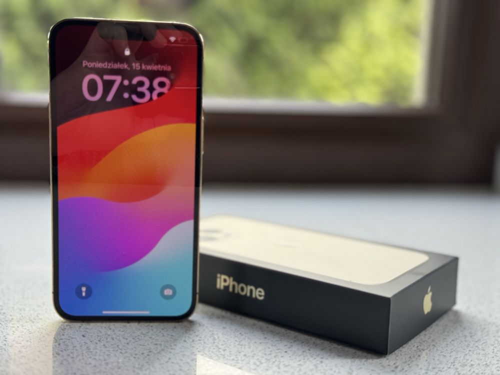 iPhone 13 Pro Złoty Gold 128gb Idealny stan