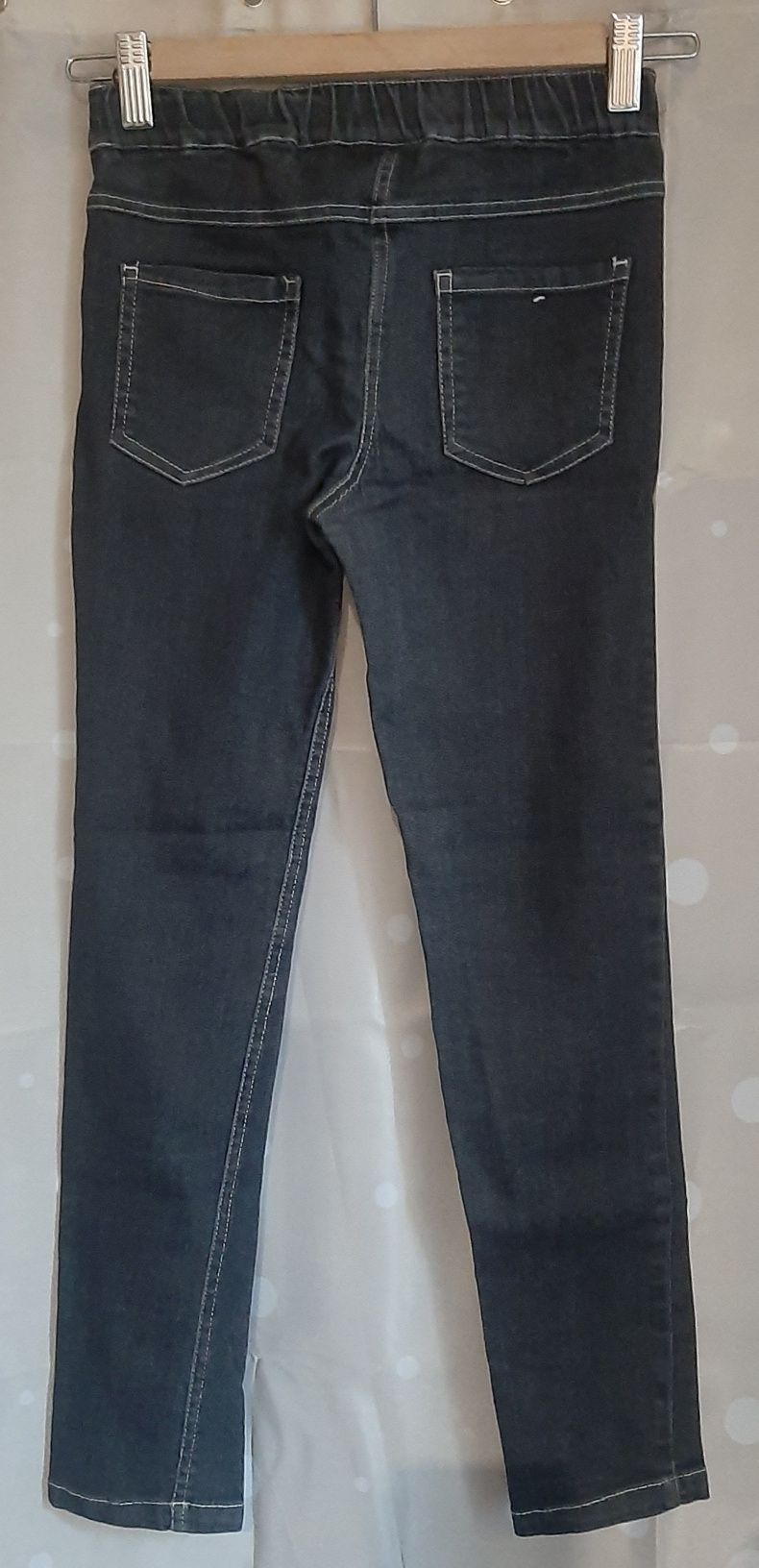 Spodnie jeans dziewczęce r.134