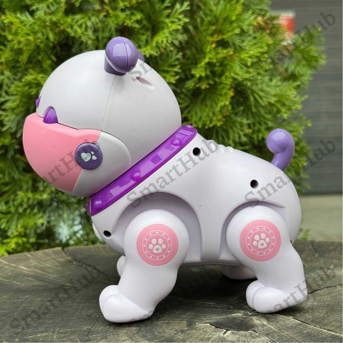 Інтерактивна Собачка на радіокеруванні Спайк рожевий, Песик на пульті