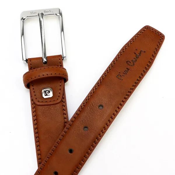 pasek męski pierre cardin fwjx5 double black-blue