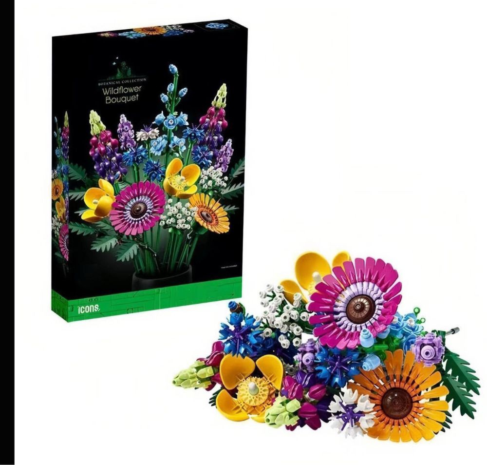 Конструктор Icons Botanicals квіти букет, орхідея