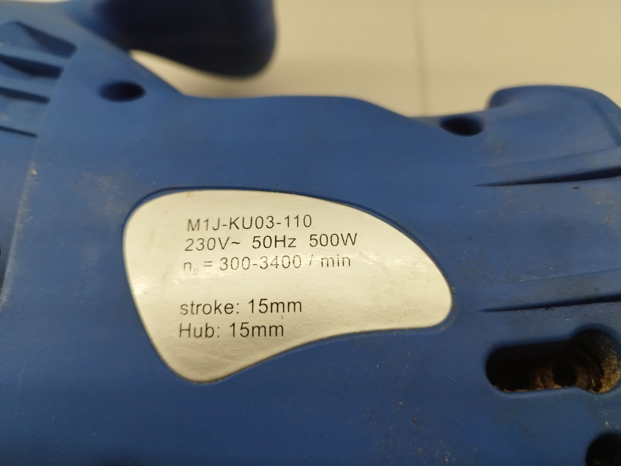 Piła szablasta wyrzynarka Westfalia M1J-KU03-110, 230V, 50 Hz, 500 W,