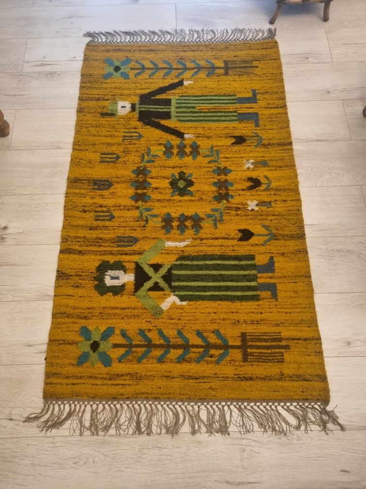 Kilim wełniany - "Dożynki " cepelia