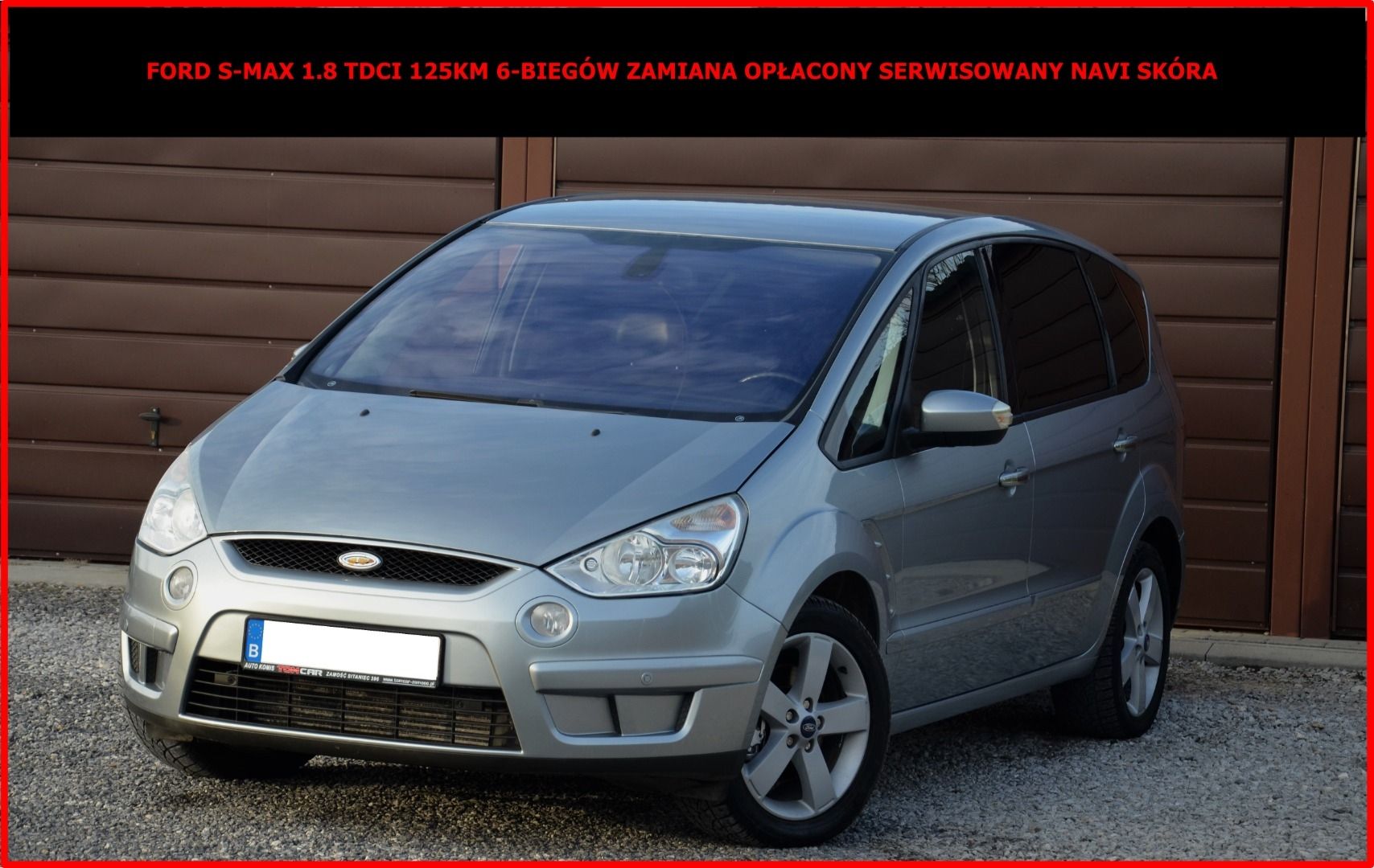 Ford S-max 1.8 TDCi 125KM 6-Biegów Zamiana Opłacony Serwis Navi