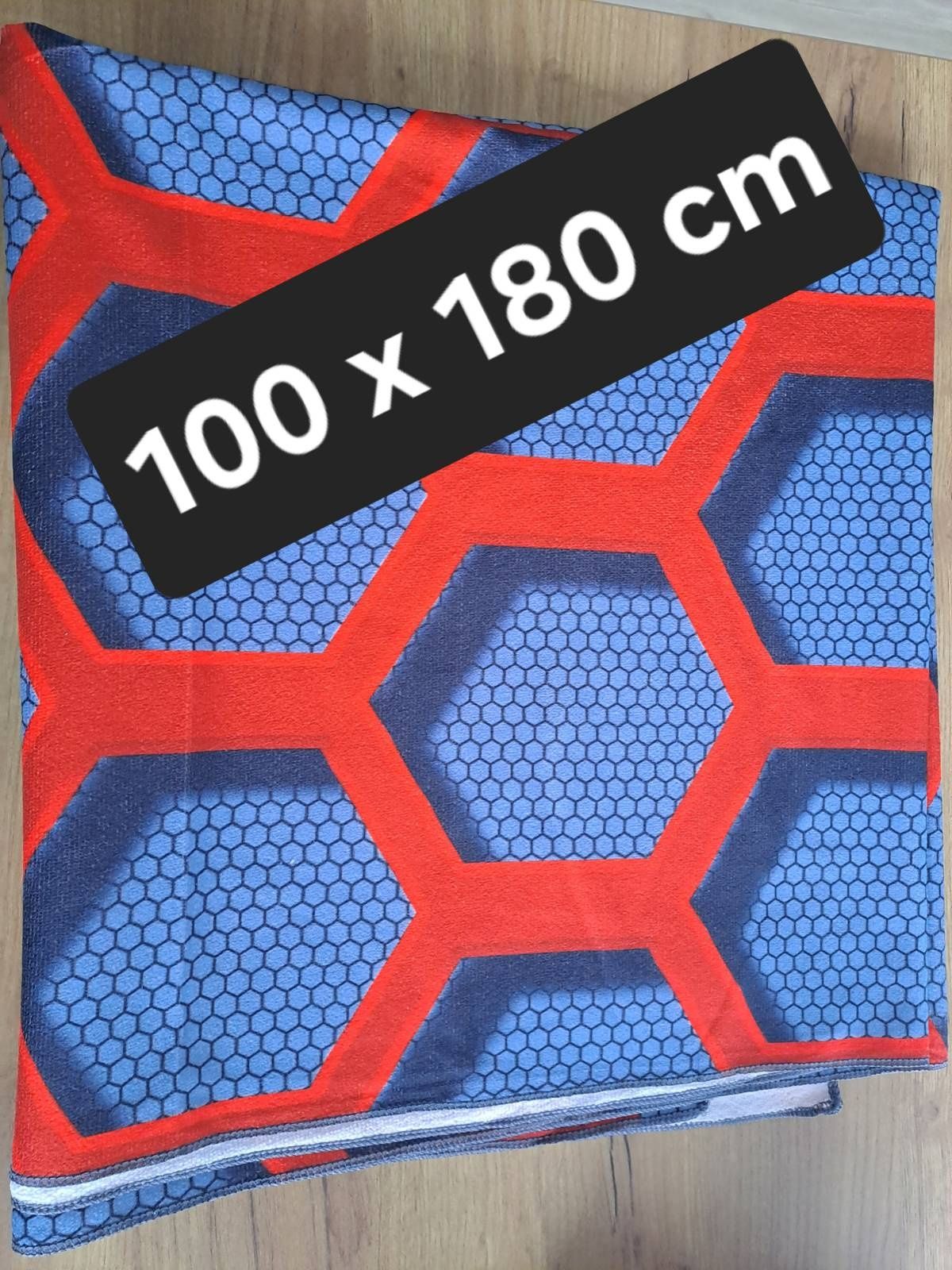 Nowy duży Ręcznik plażowy mikrofibra 100x180 cm