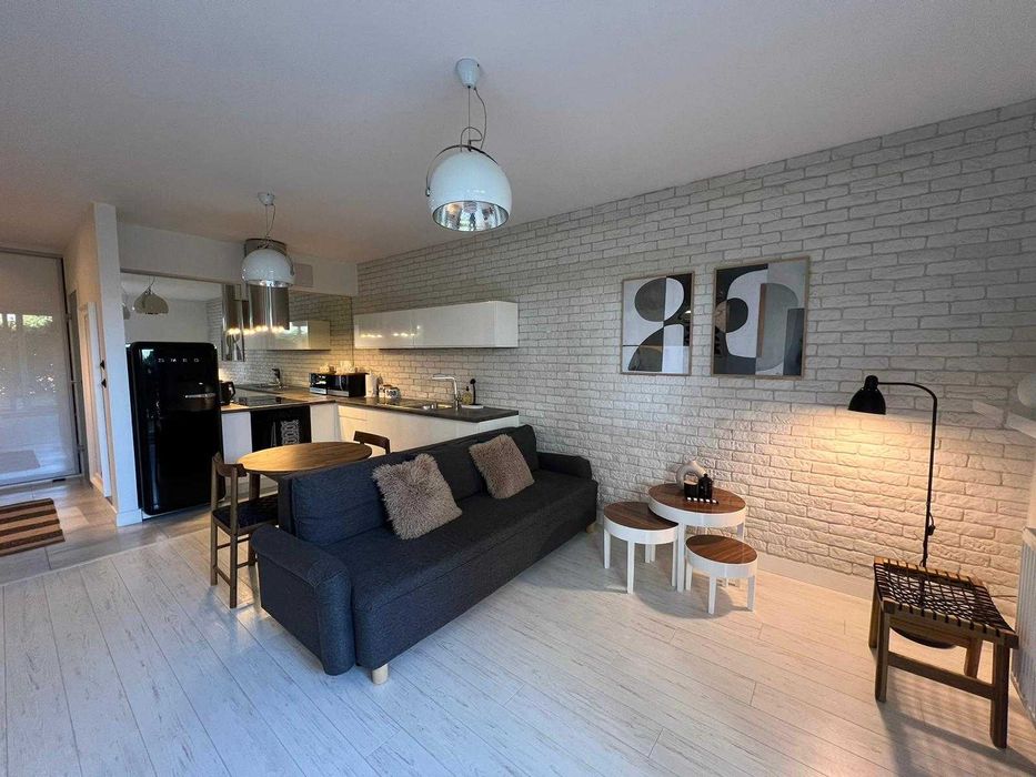 Gdynia Pogórze stylowe mieszkanie 2 pok. 42m2 parter ogród parking