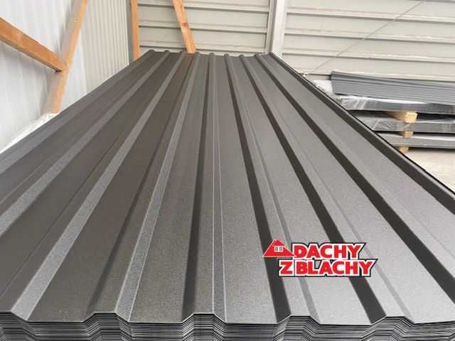 Blacha Trapezowa T-18 Czarny Mat