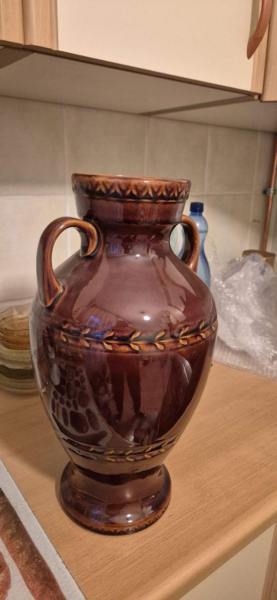 Amfora duży wazon porcelit