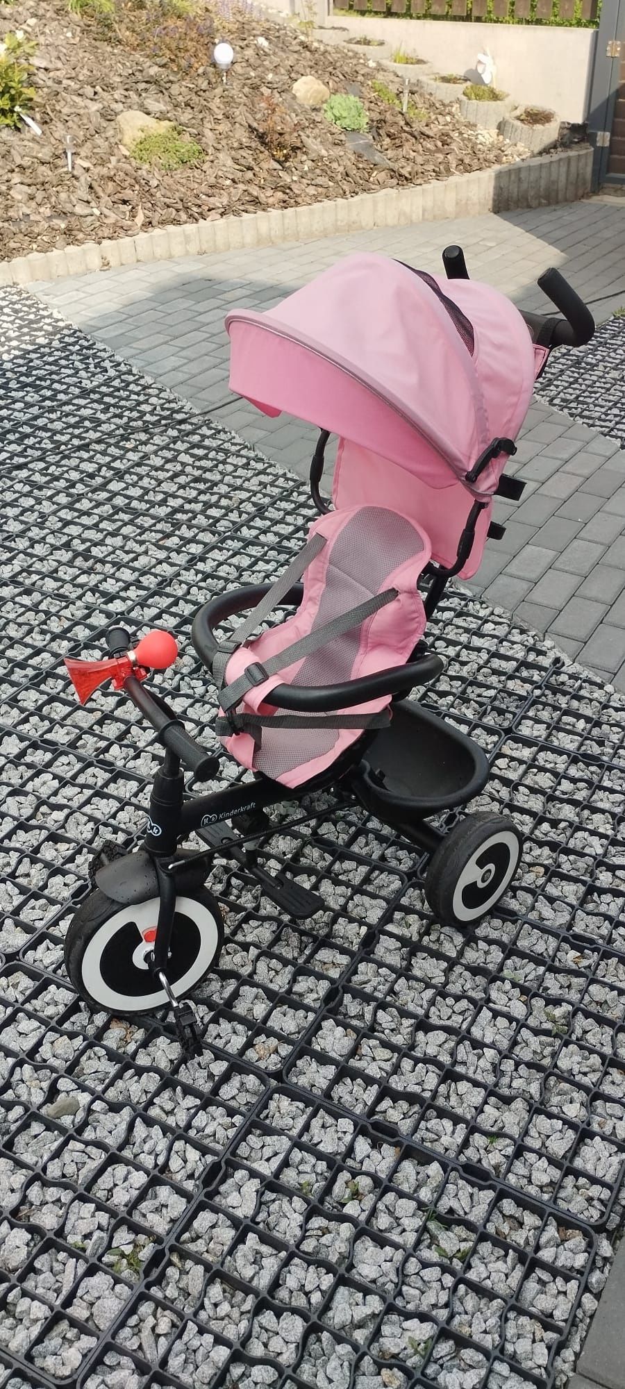 Rowerek trójkołowy Kinder Kraft różowy