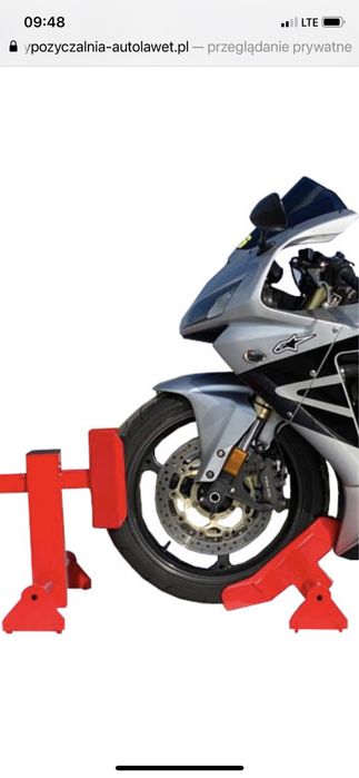 Wynajem wypożyczalnia autolawet auto lawety autolaweta stojak na motor