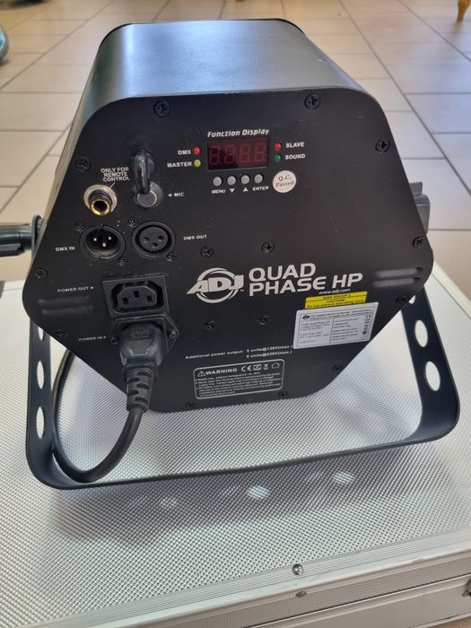 Adj quad phase HP  . Genialne oświetlenie dla DJ/Zespołu