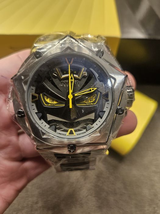 Invicta DC Comics - Batman 44460 Unikatowy zegarek Męski - 54mm