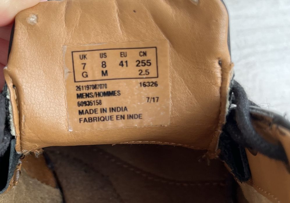 Черевики чоловічі Clarks, 41 розмір
