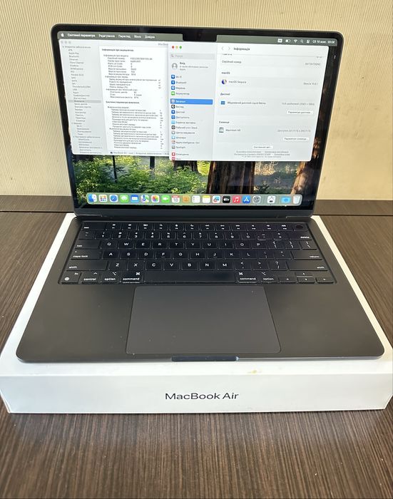 MacBook Air 13" M2 8/256Gb АКБ:97% Повний комплект!
