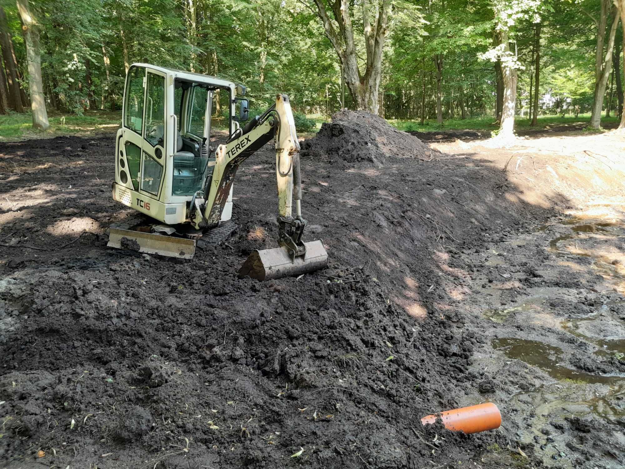 Usługi minikoparka minikoparka Barwice