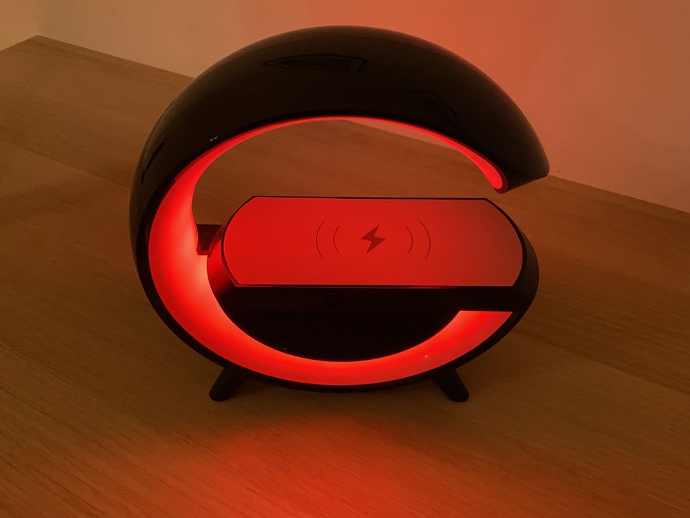 G-lamp głośnik Bluetooth SMART 5W1 LED RGB (czarna)
