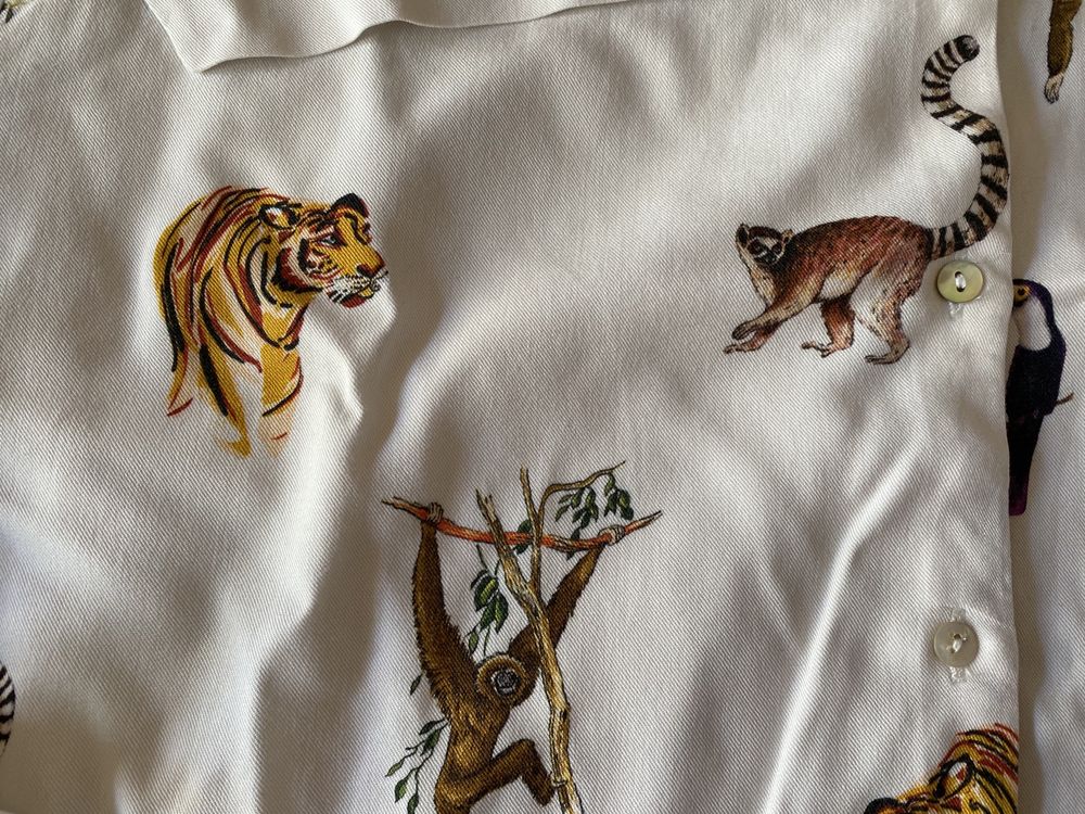 Camisa com animais Zara