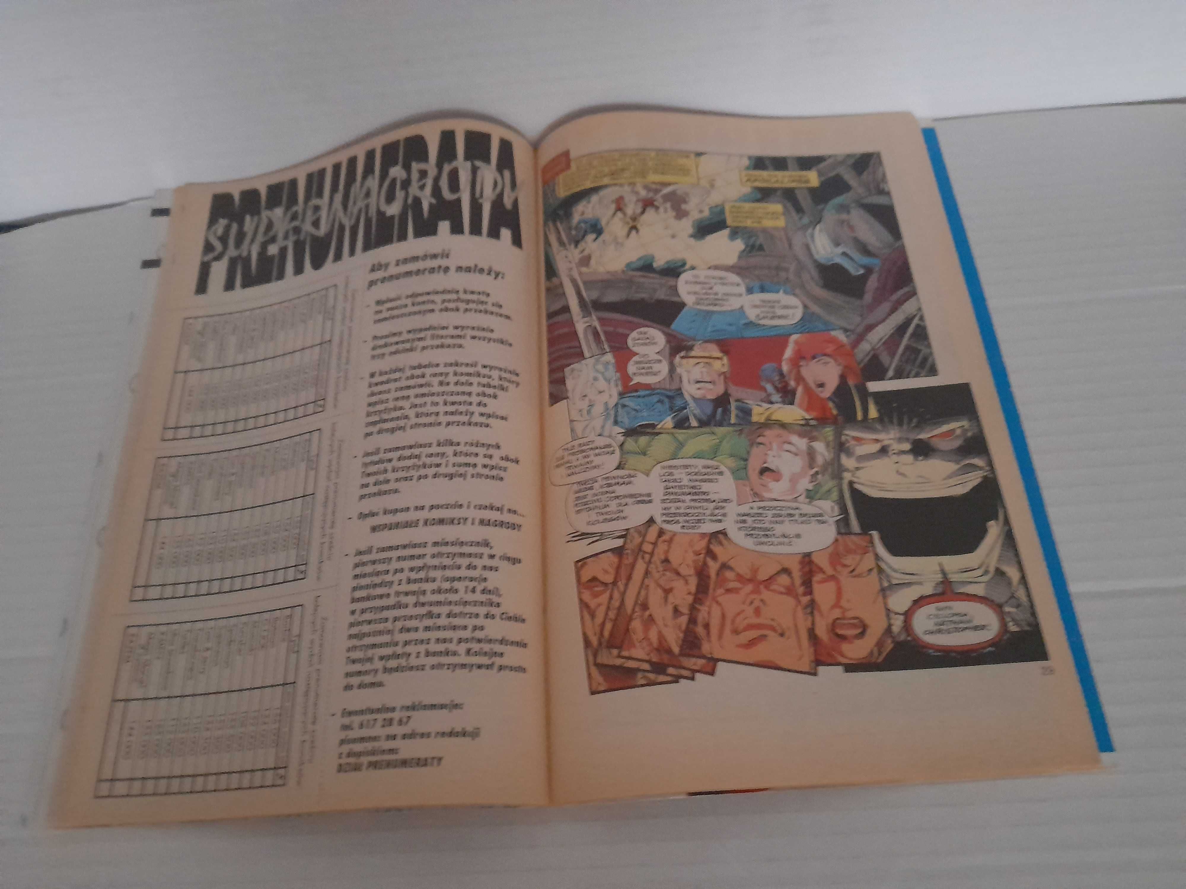 Komiks X-MEN KONIEC GRY cz.3 Tm-Semic Nr 10/1994 BDB !!!