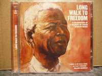 Podwójna płyta CD Long walk to freedom.Muzyka afrykańska.