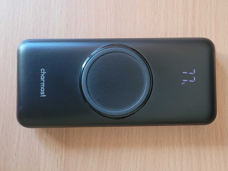 Charmast Power Bank 20000mAh, 22.5W, Indukcja bezprzewodowe ładowanie