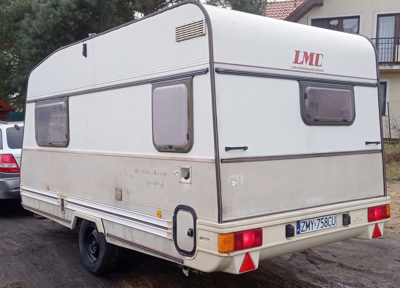 Kempingowa  450cm x210 cm ZAREJ. W PL brodzik WC 1100 dmc kat "B"