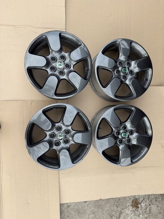 R17 диски шкода 5*112 оригинал