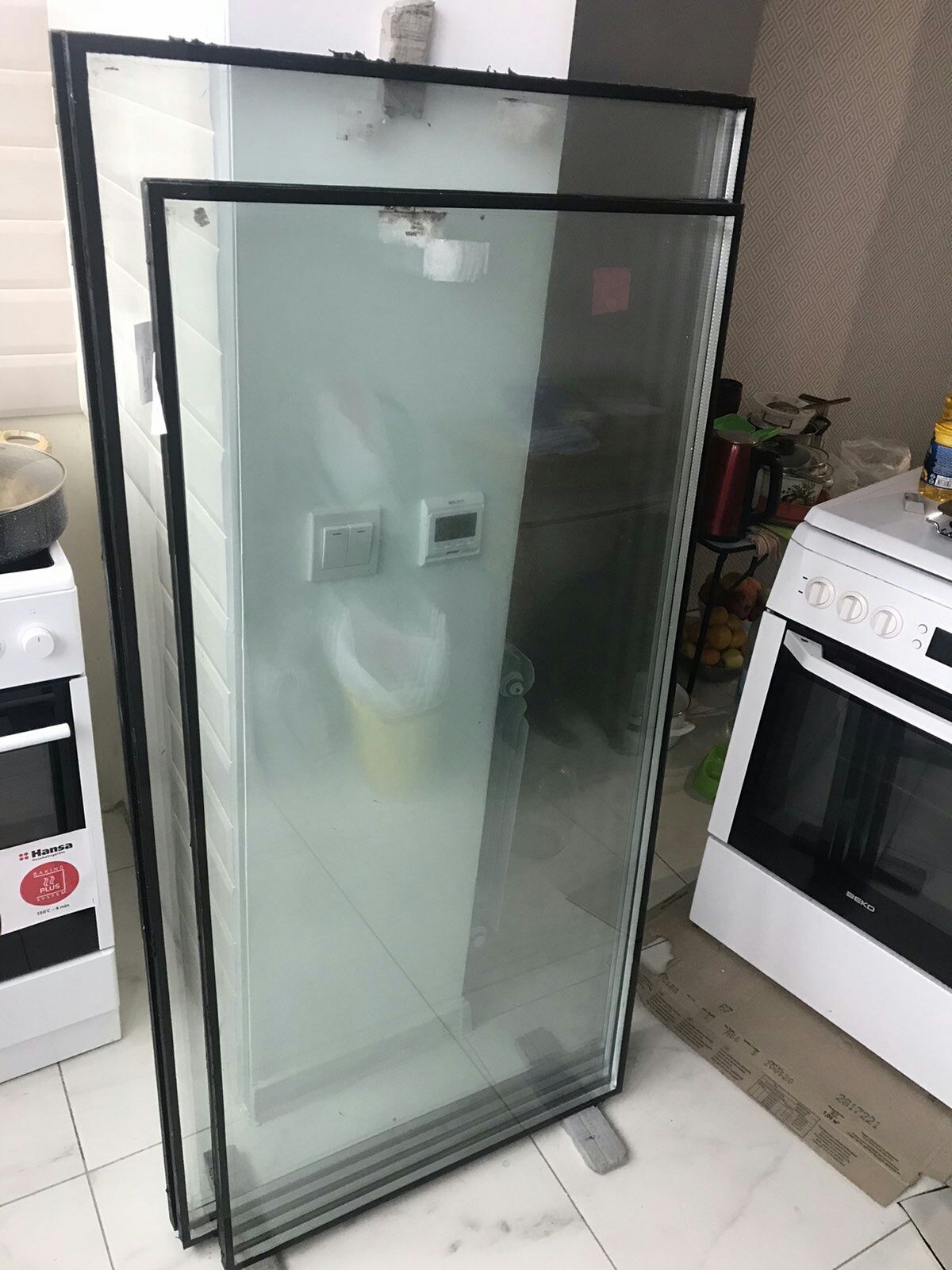 Продам стеклопакеты однокамерные 638x1312