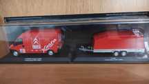 Miniatura Citroen Sport WRC 2001 + atrelado Rally