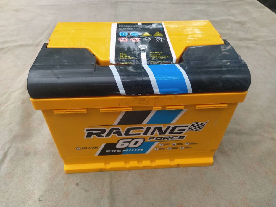 Акамулятор на авто Racing FORCE 60 PREMIUM Б/У